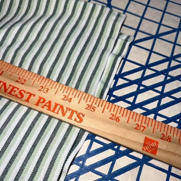 Callaway Golf Polo Size Large Striped Green White Short Sleeve Two-Ply y2k - Picture 9 of 10